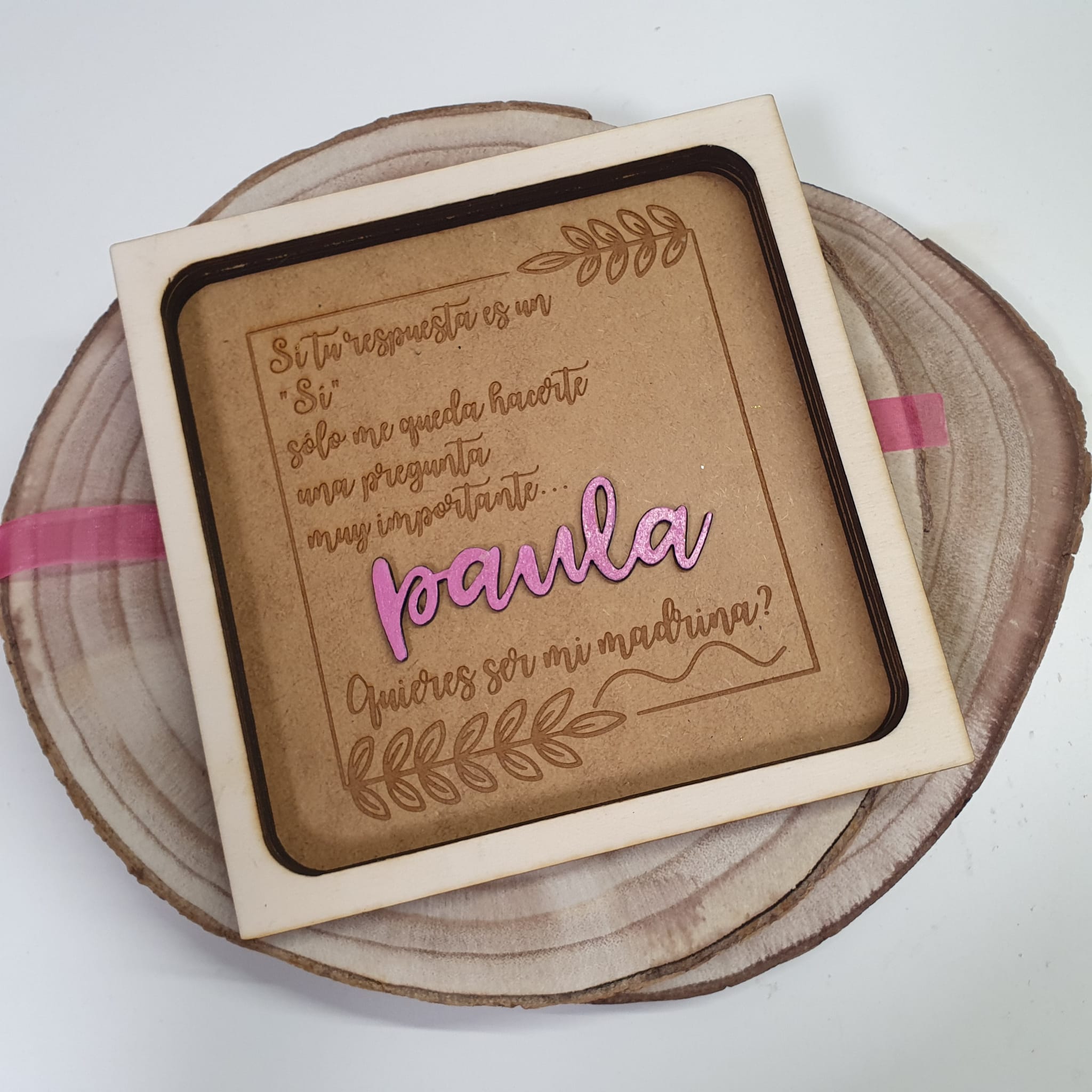 Pack regalo ¿Quieres ser mi madrina? – Los detalles de Loa